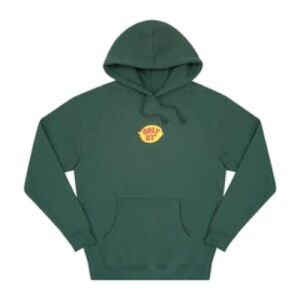 Only NY Lemon Hoodie Dark Green - Size M